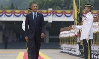 Президент США Барак Обама находится в Малайзии с визитом