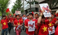 Вьетнамцы в Японии вышли на антикитайскую демонстрацию