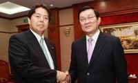 Президент СРВ принял министра сельского хозяйства, лесных угодий и рыбного промысла Японии