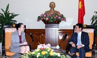 Вице-премьер, министр иностранных дел Вьетнама принял послов зарубежных стран