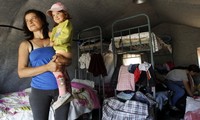Поток беженцев из Донецка и ближайших населенных пунктов усилился