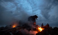 Малайзийский самолет упал на востоке Украины
