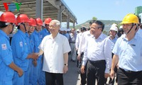 Генсекретарь ЦК КПВ посетил провинцию Тханьхоа с рабочим визитом