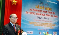 40-летие со дня начала участия Вьетнама в Международной олимпиаде по математике