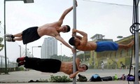 Вьетнамская молодежь и калистеника – уличная силовая гимнастика