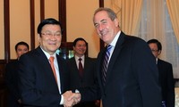 Президент Вьетнама Чыонг Тан Шанг принял торгового представителя США