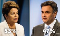 Перед вторым раундом выборов президент Бразилии опережает своего соперника