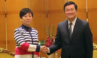 Президент СРВ принял председателя Китайского народного общества дружбы с заграницей