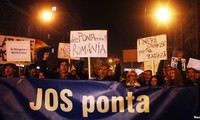 Румыния: демонстранты выступили с протестом против ошибок правительства в президентских выборах