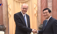 Президент Вьетнама Чыонг Тан Шанг принял председателя Курии Венгрии