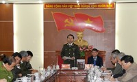 Глава МОБ Вьетнама Чан Дай Куанг совершил рабочую поездку в провинцию Лаокай