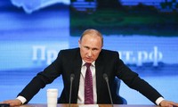 Президент РФ Владимир Путин провёл десятую традиционную пресс-конференцию