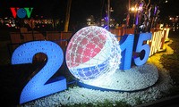 Моменты встречи Нового 2015 года в Ханое