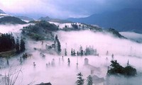 Сказочный городок Шапа за туманами