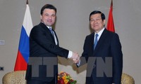 Президент Вьетнама встретился с губернатором Московской области и египетским коллегой