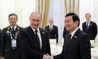 Визит президента СРВ в РФ способствует укреплению традиционной дружбы между двумя странами