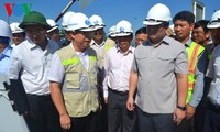 Хоанг Чунг Хай проверил реализацию проекта скоростной автомагистрали Дананг-Куангнгай