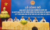 Во Вьетнаме собирают мнения жителей страны по проекту Уголовного кодекса