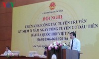 Пропаганда 70-летия дня первых всеобщих выборов во Вьетнаме