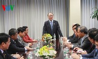 Нгуен Шинь Хунг встретился с главой нижней палаты парламента Японии и членами миссии СРВ при ООН