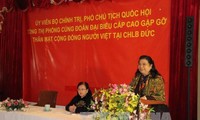 Тонг Тхи Фонг посетила посольство Вьетнама в Германии