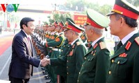 Первый военный округ ВС СРВ придаёт важное значение сохранению территориальной целостности страны