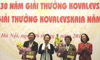 Во Вьетнаме отметили 30-летие вручения премии имени Ковалевской 