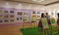 Выставка детских рисунков: послание о вьетнамо-российской дружбе