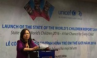 В Ханое обнародован доклад о положении детей в мире в 2016 году
