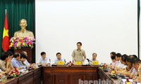 Ву Дык Дам провёл рабочую встречу с руководством провинции Бакнинь