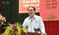Президент Вьетнама встретился с избирателями города Хошимин