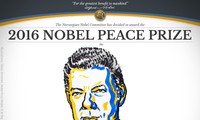 Президент Колумбии получил Нобелевскую премию мира 2016 года