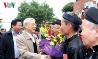 Генсек ЦК КПВ принял участие в празднике национального единства в провинции Бакнинь