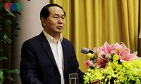 Чан Дай Куанг поздравил работников канцелярии президента Вьетнама