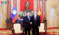 Президент Вьетнама принял премьер-министра Лаоса