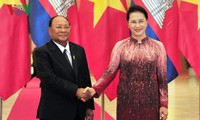 Нгуен Тхи Ким Нган провела переговоры с председателем Национальной ассамблеи Камбоджи