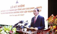 Президент СРВ: Провинция Лаокай должна превратиться в развитую провинцию на Северо-Западе страны