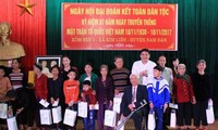 Нгуен Тхи Ким Нган приняла участие в празднике всенародной солидарности в провинции Нгеан