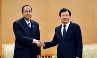 Чинь Динь Зунг принял главу Общества мьянманско-вьетнамской дружбы