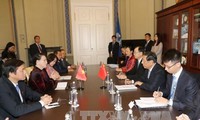 Нгуен Тхи Ким Нган приняла зампредседателя ПК ВСНП Китая