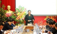 Тонг Тхи Фонг провела рабочую встречу с представителями Фонда социального страхования Вьетнама