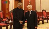 Генсек ЦК КПВ Нгуен Фу Чонг принял спикера парламента Шри-Ланки