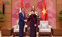 Нгуен Тхи Ким Нган встретилась с президентом Индонезии Джоко Видодо