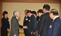 Нгуен Суан Фук и руководители стран дельты реки Меконг встретились с императором Японии