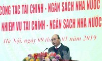 Нгуен Суан Фук принял участие в конференции по подведению итогов работы финансового сектора