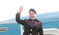 Нгуен Тхи Ким Нган прибыла во Францию с официальным визитом
