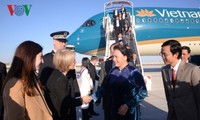 Нгуен Тхи Ким Нган находится во Франции с официальным визитом