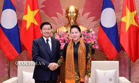 Нгуен Тхи Ким Нган провела встречу с премьер-министром Лаоса