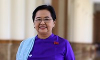 L’épouse du président birman visite Hanoi