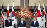 Séoul, Washington et Tokyo conviennent de renforcer les sanctions contre Pyongyang